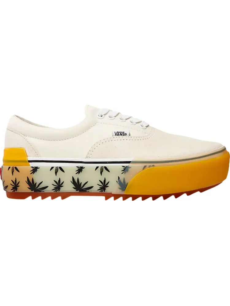 Кеды Vans Era Stacked LX Palm Blue Yellow — изображение 1 из 1, бежевый