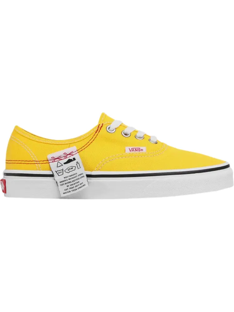 Кроссовки Vans Authentic HC DIY - Lemon Chrome — изображение 1 из 1, желтый
