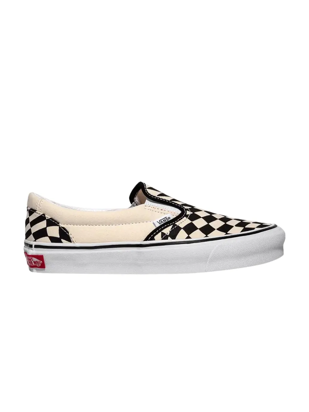 Кроссовки Classic Slip-On Twist Vans — изображение 1 из 1, классический белый