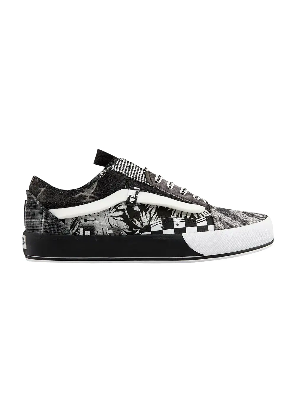 Кроссовки Old Skool Cap Vans — изображение 1 из 1, черный/белый