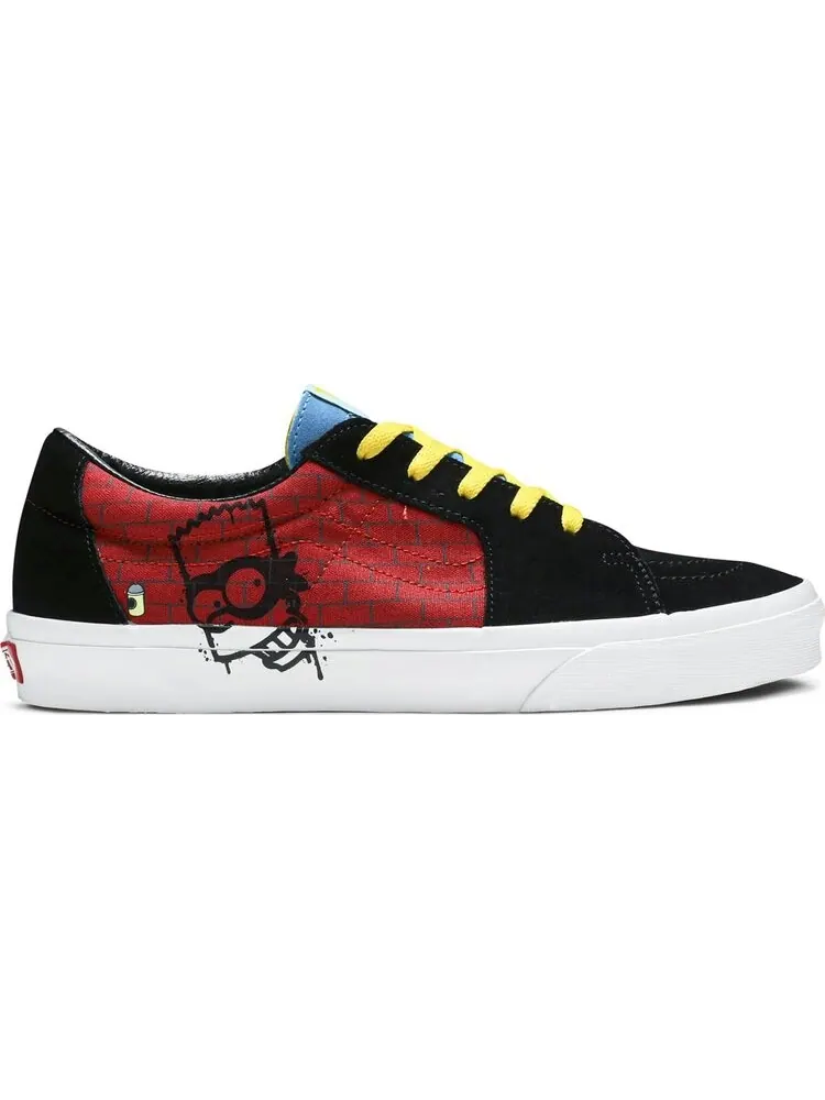 Кеды Vans The Simpsons x Sk8-Low El Barto — изображение 1 из 8, красный