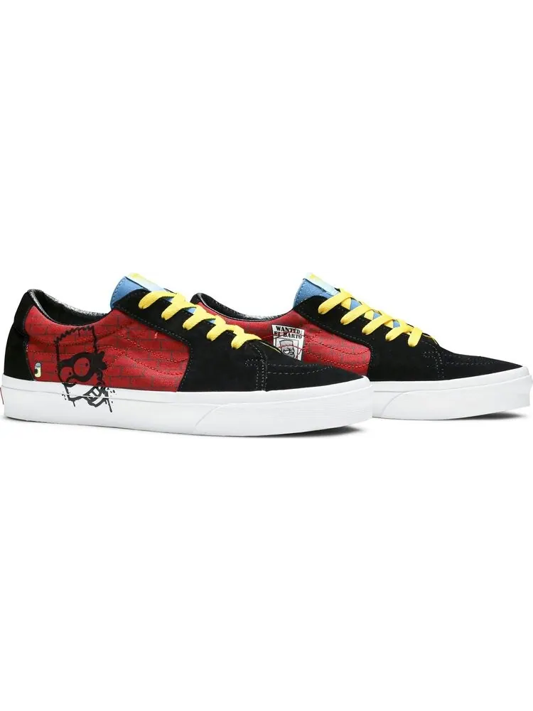 Кеды Vans The Simpsons x Sk8-Low El Barto — изображение 8 из 8, красный