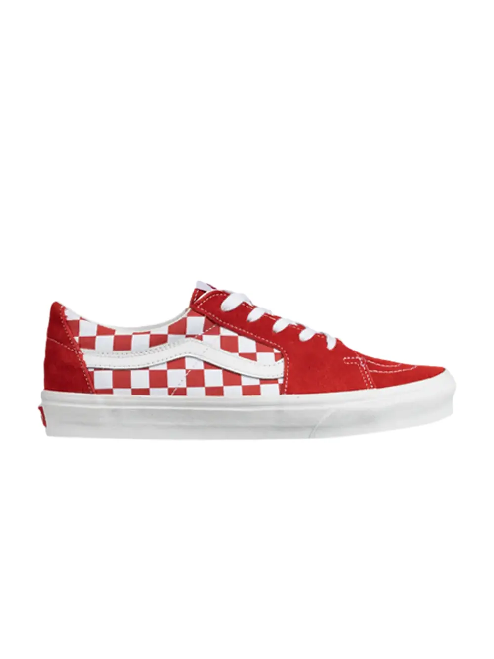 Кроссовки Sk8-Low Vans — изображение 1 из 1, красный/белый