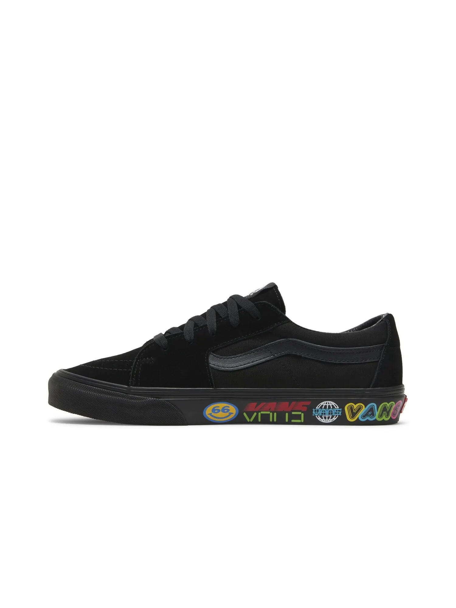 Кроссовки Sk8-Low Vans — изображение 3 из 8, черный/черный