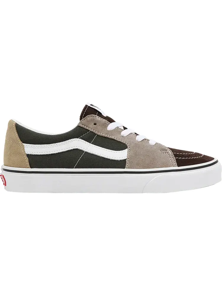 Кроссовки Vans Sk8-Low Color Block - Demitasse — изображение 1 из 1, коричневый