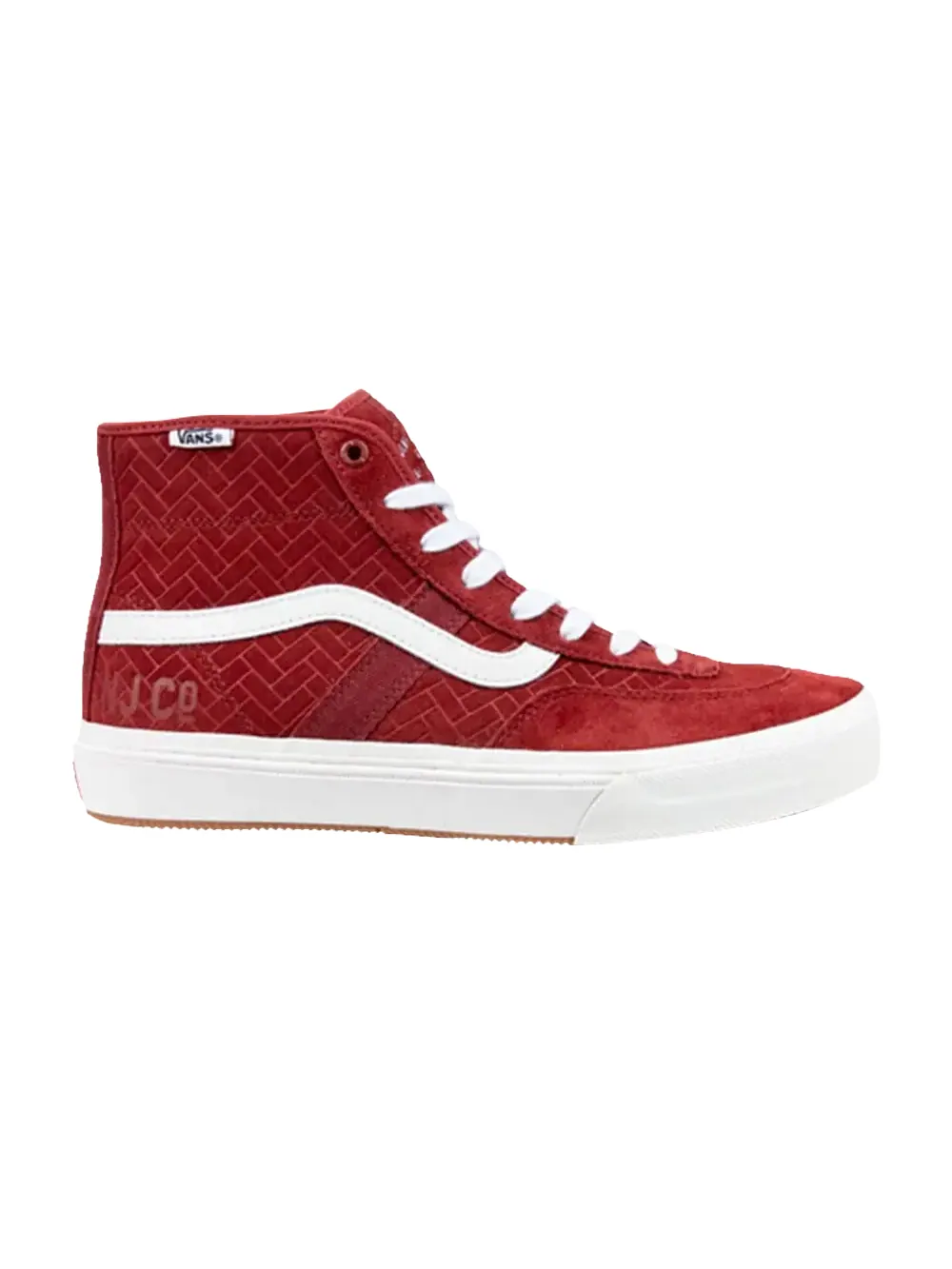 Кроссовки NJ Skateshop x Crockett High Pro Vans — изображение 1 из 1, белый