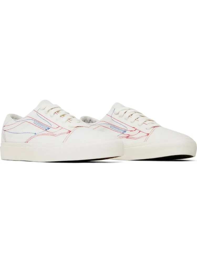 Кеды Vans Taka Hayashi x Sk8-Low LX DIY - Marshmallow — изображение 8 из 8, белый