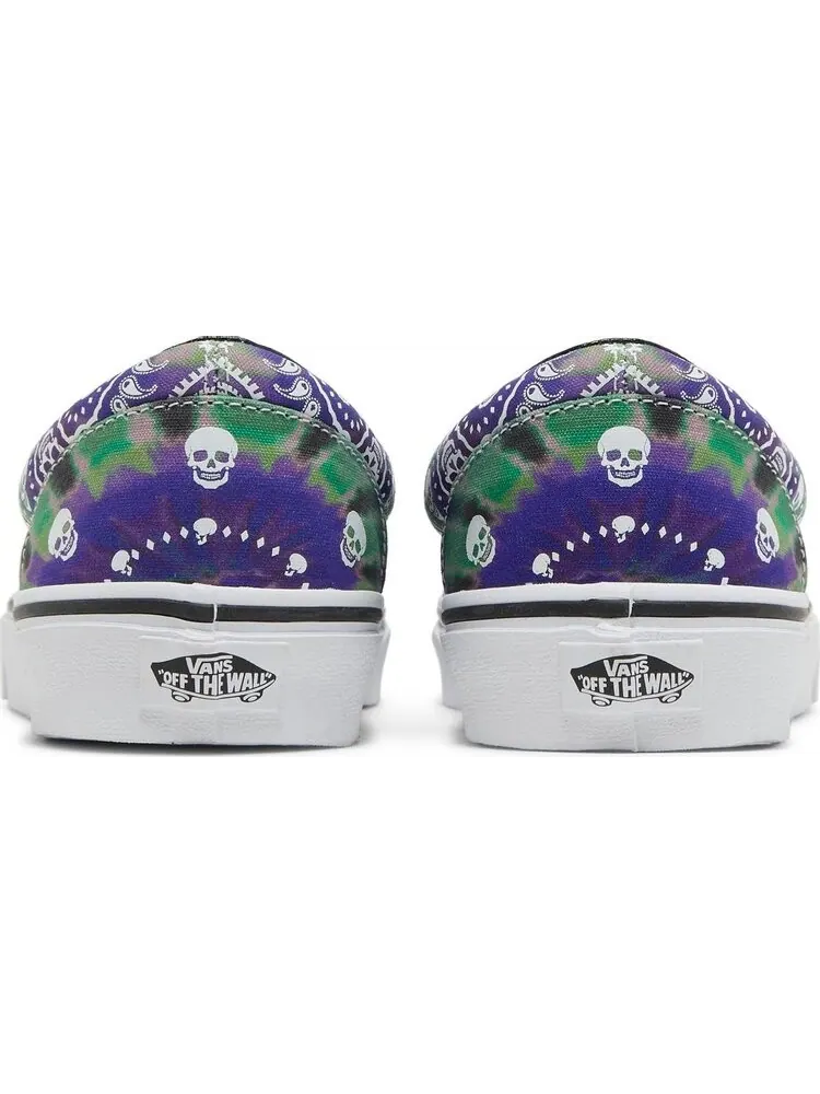 Кеды Vans Era Bandana Tie Dye Skull — изображение 6 из 8, мульти