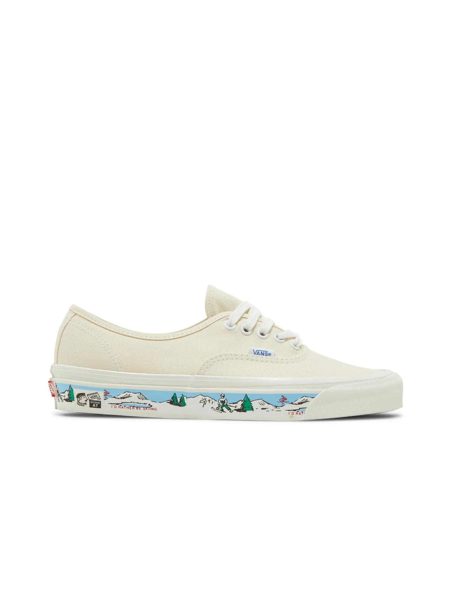 Кроссовки Authentic 44 DX Vans — изображение 1 из 8, белый