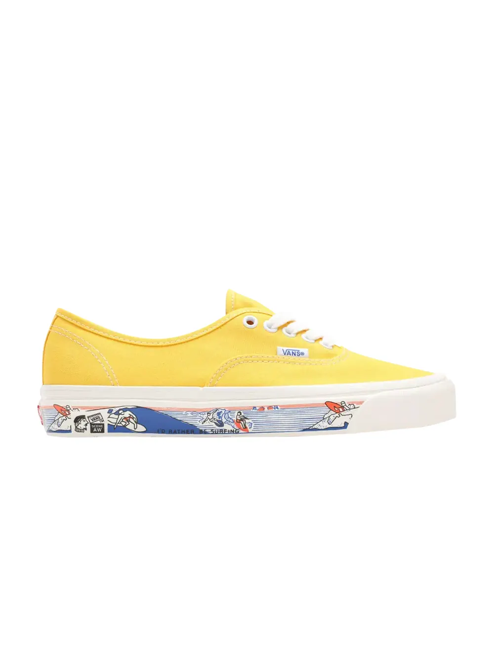 Кроссовки Authentic 44 DX Vans — изображение 1 из 1, желтый