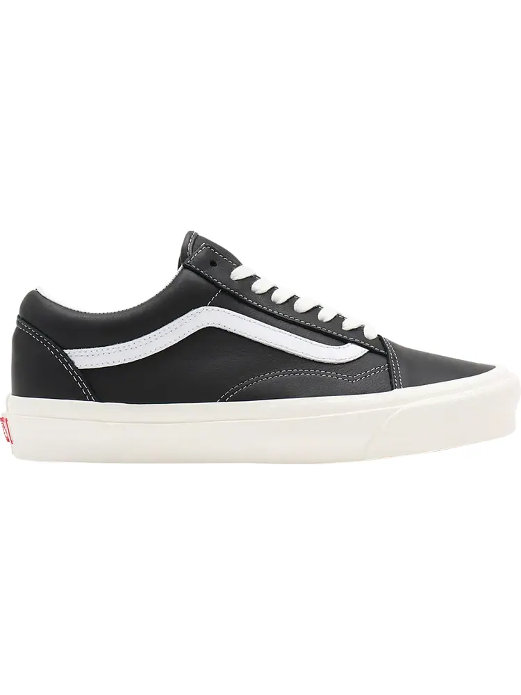 Кроссовки Vans Old Skool 36 DX Anaheim Factory - Black Leather — изображение 1 из 1, черный