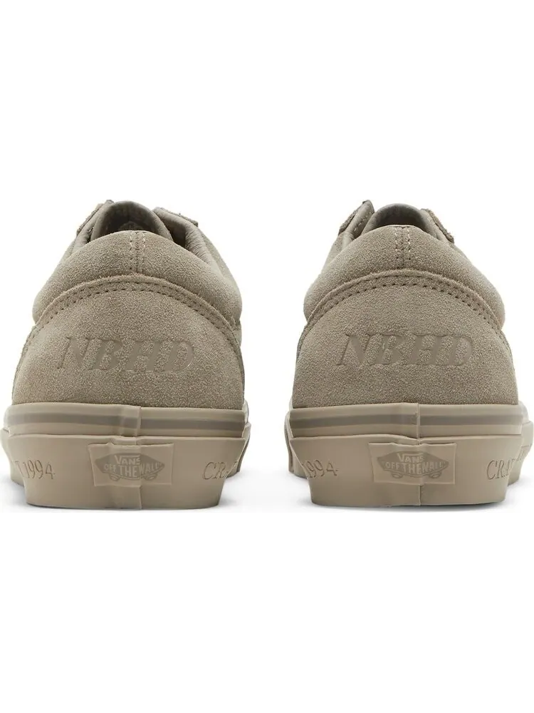 Кеды Vans Neighborhood x Old Skool 36 DX Aluminum — изображение 6 из 8, коричневый