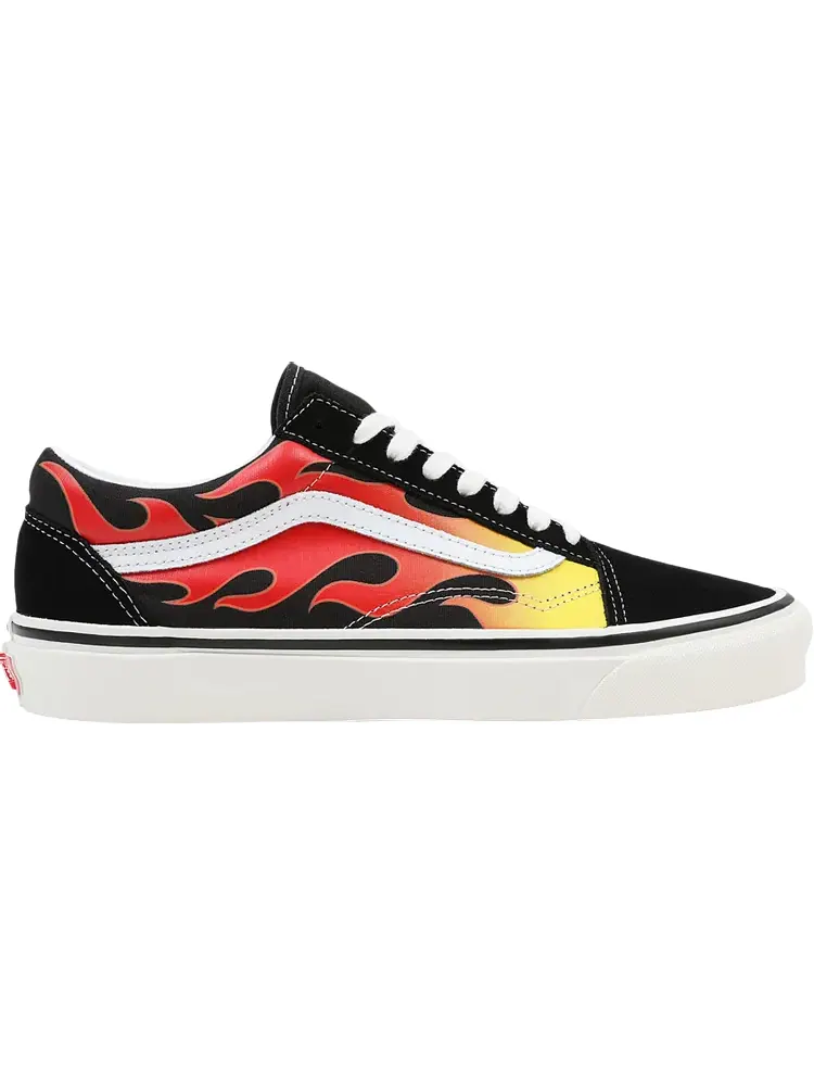 Кроссовки Vans Old Skool 36 DX Anaheim Factory - Epic Flame — изображение 1 из 1, черный
