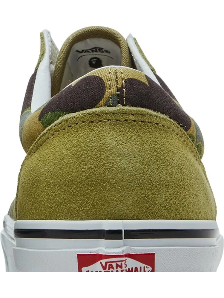 Кеды Vans BAPE x Old Skool 36 DX Green Camo — изображение 7 из 8, зеленый