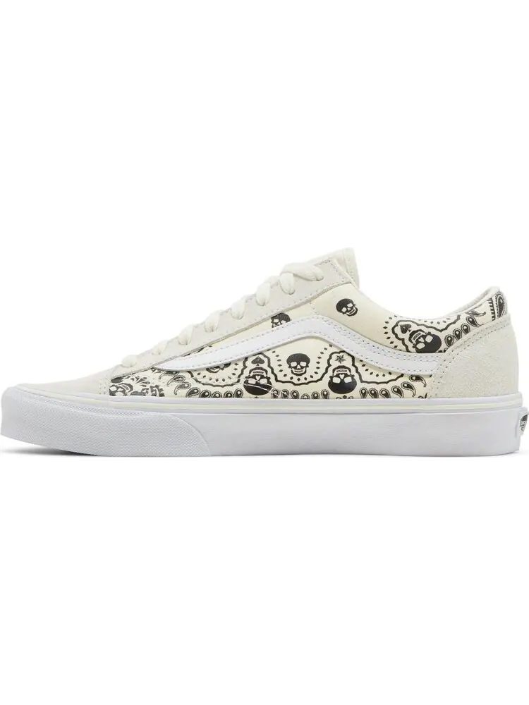 Кеды Vans Style 36 Bandana — изображение 3 из 8, белый