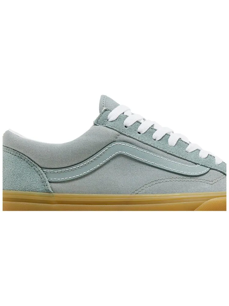 Кроссовки Vans Style 36 'Green Milieu Gum' — изображение 2 из 4, зеленый