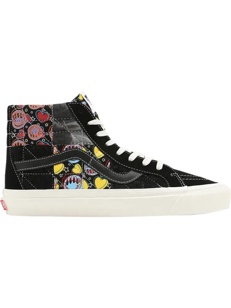 Кроссовки Vans Sk8-Hi 38 DX Positivity Patchwork — изображение 1 из 1, черный
