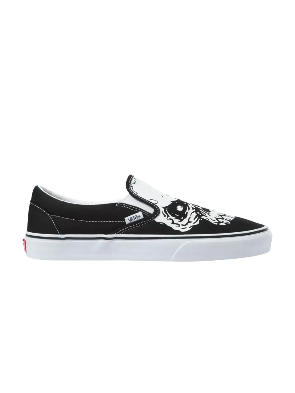 Классические слипоны Vans — изображение 1 из 1, черный/белый