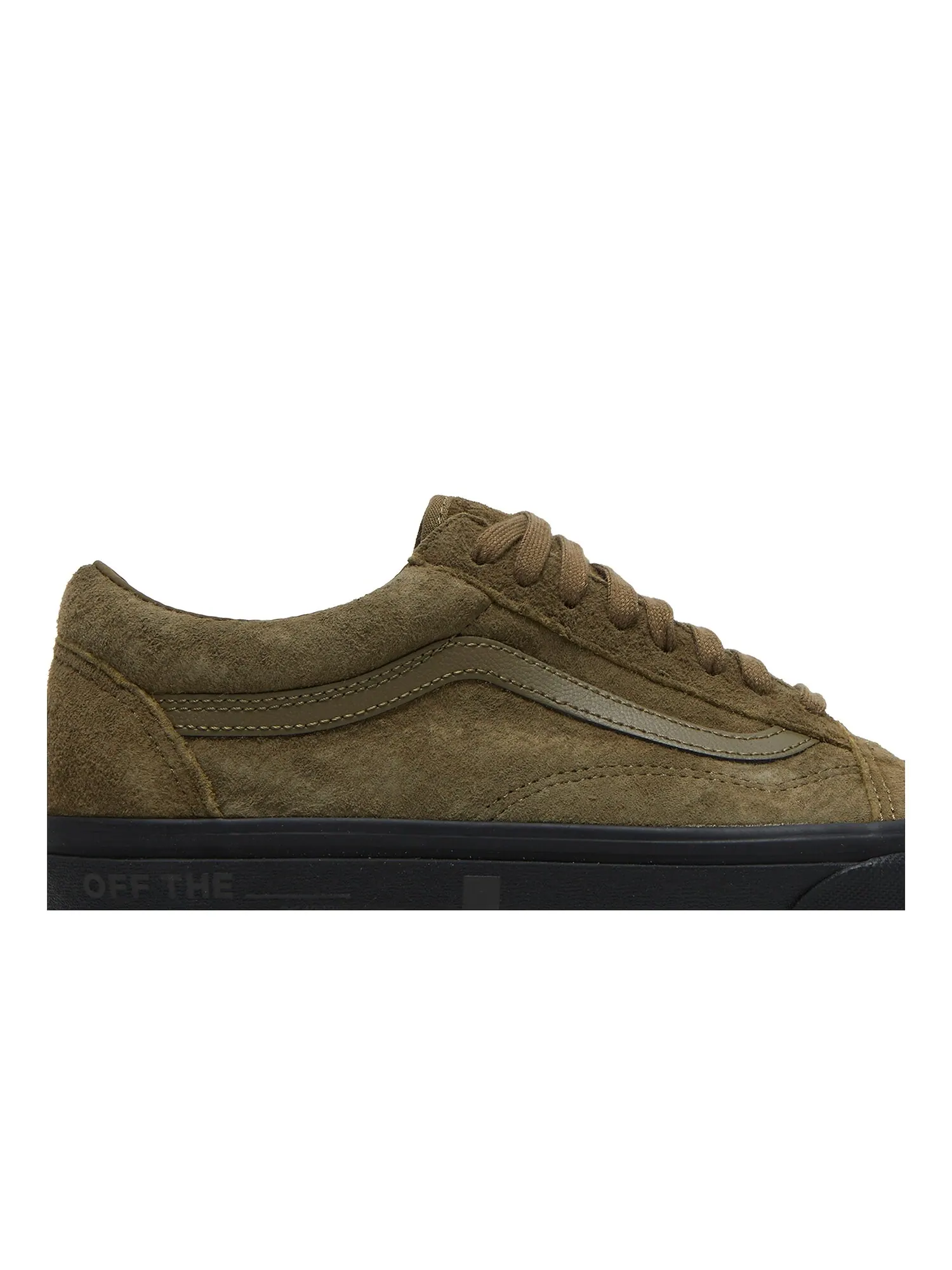 Кроссовки Old Skool Vans — изображение 2 из 8, оливковый/черный