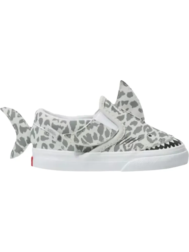 Кеды Vans Slip-On 5 Toddler Leopard Shark — изображение 1 из 1, серый