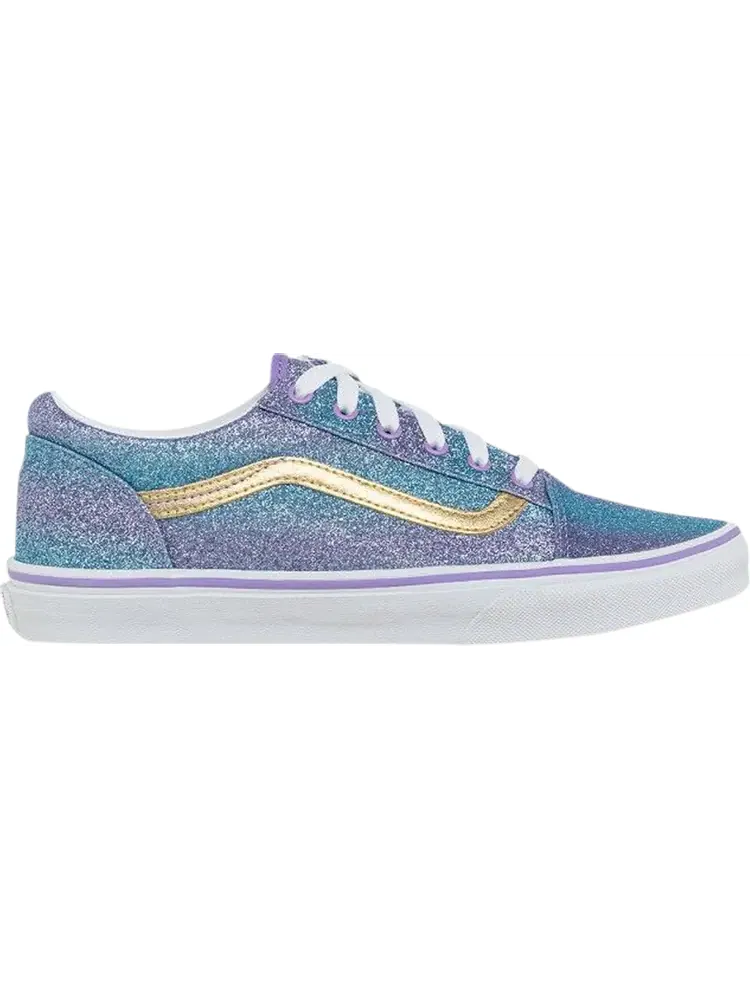 Кеды Vans Old Skool Kids Ombre Glitter — изображение 1 из 1, мульти