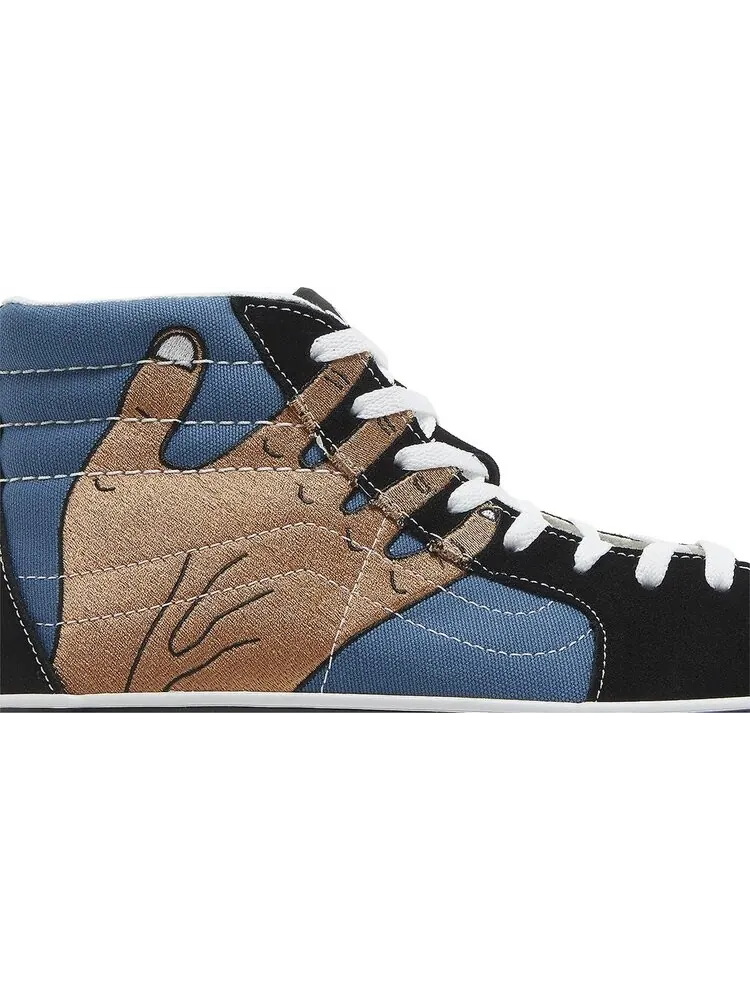 Кеды Vans Imran Potato x Sk8-Hi VR3 LX Black Navy — изображение 2 из 8, черный