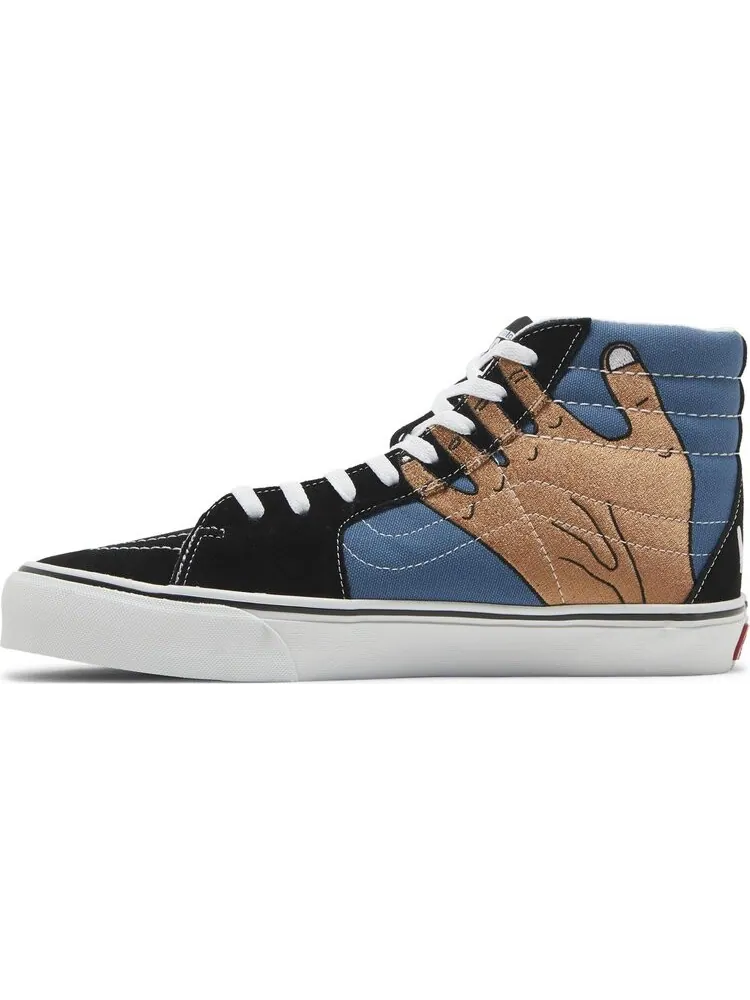 Кеды Vans Imran Potato x Sk8-Hi VR3 LX Black Navy — изображение 3 из 8, черный