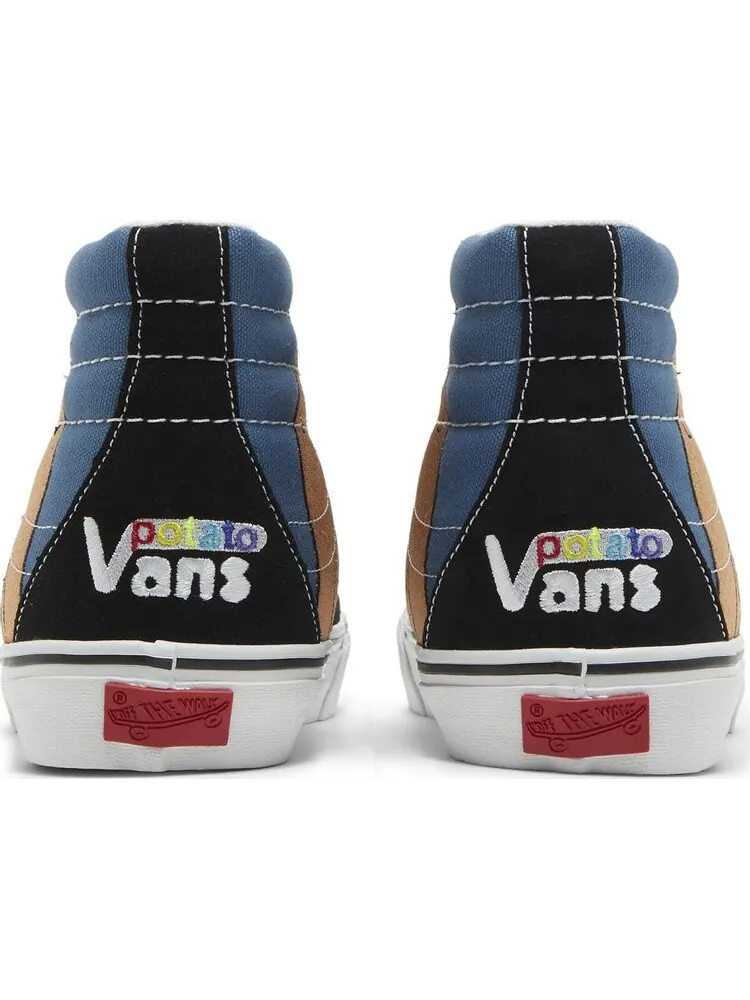 Кеды Vans Imran Potato x Sk8-Hi VR3 LX Black Navy — изображение 6 из 8, черный