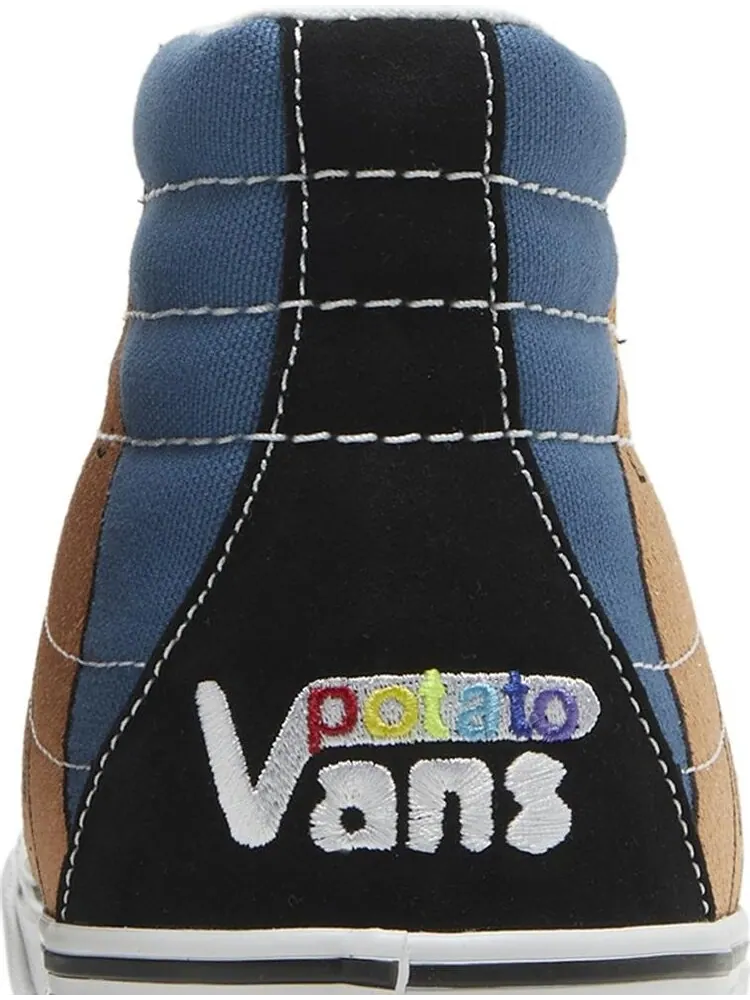Кеды Vans Imran Potato x Sk8-Hi VR3 LX Black Navy — изображение 7 из 8, черный