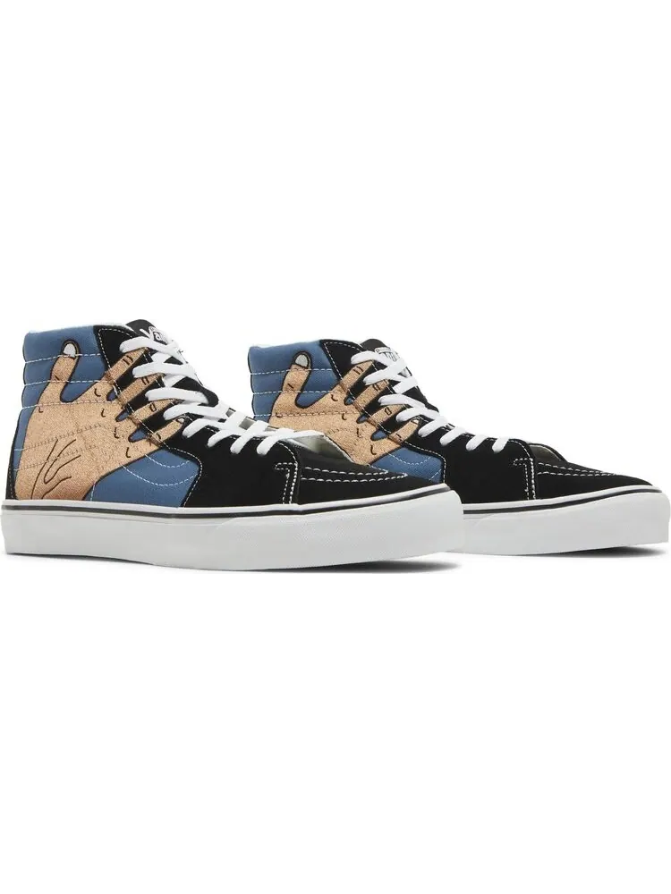 Кеды Vans Imran Potato x Sk8-Hi VR3 LX Black Navy — изображение 8 из 8, черный