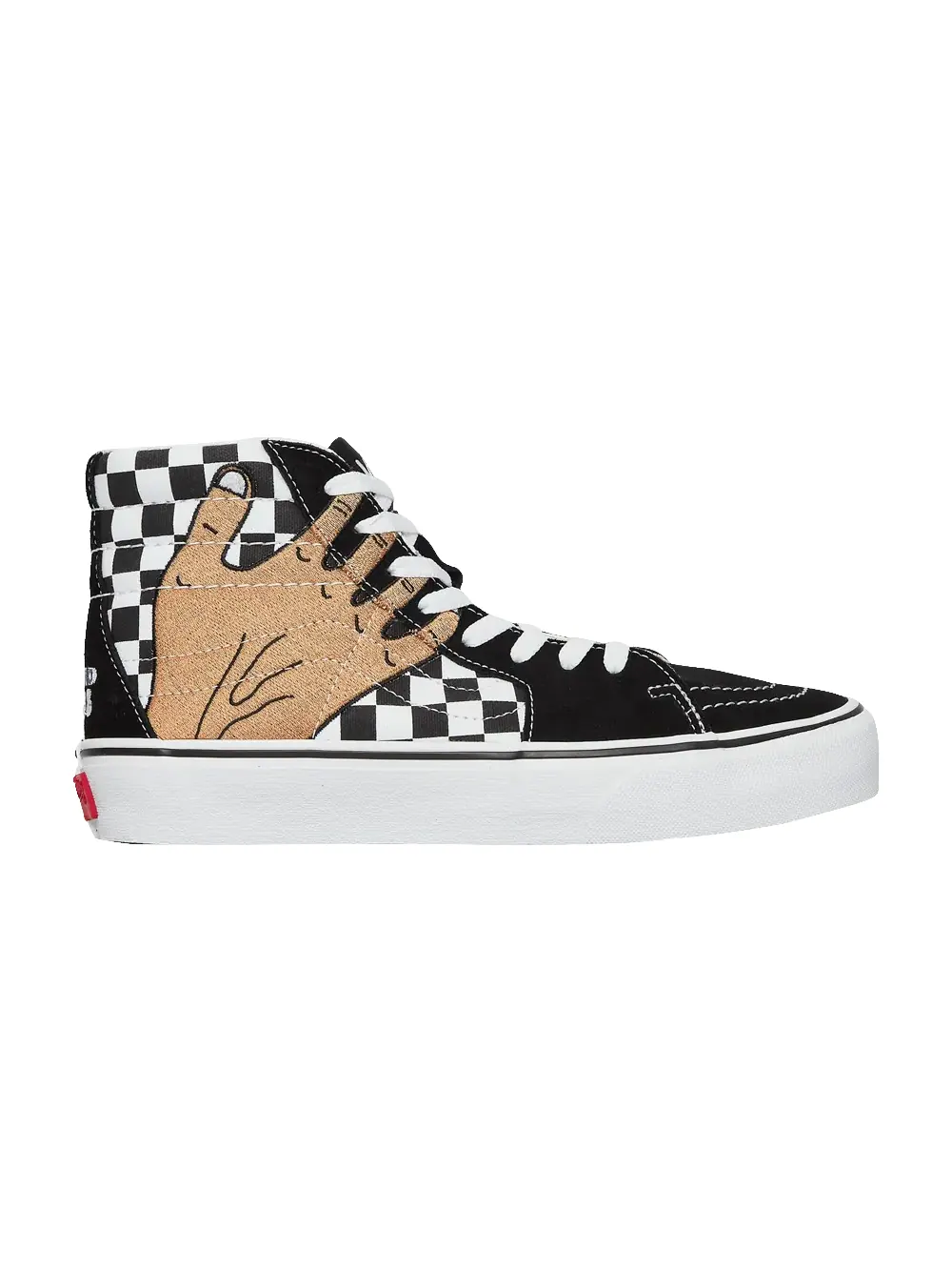 Кроссовки Imran Potato x SK8-Hi VR3 LX Vans — изображение 1 из 1, черный/белый