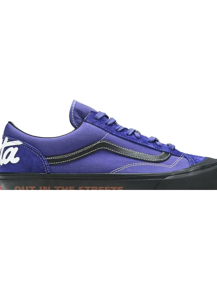Кеды Vans Patta x Style 36 Spectrum Blue — изображение 2 из 8, синий