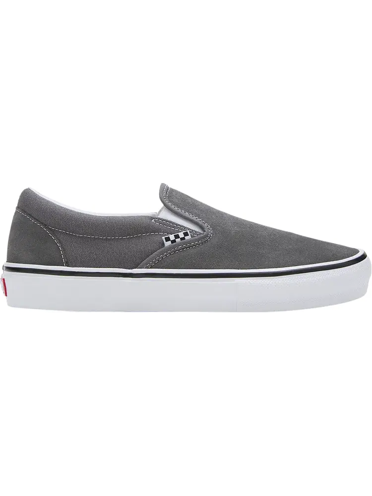 Кроссовки Skate Slip-On 'Pewter White' — изображение 1 из 1, серый