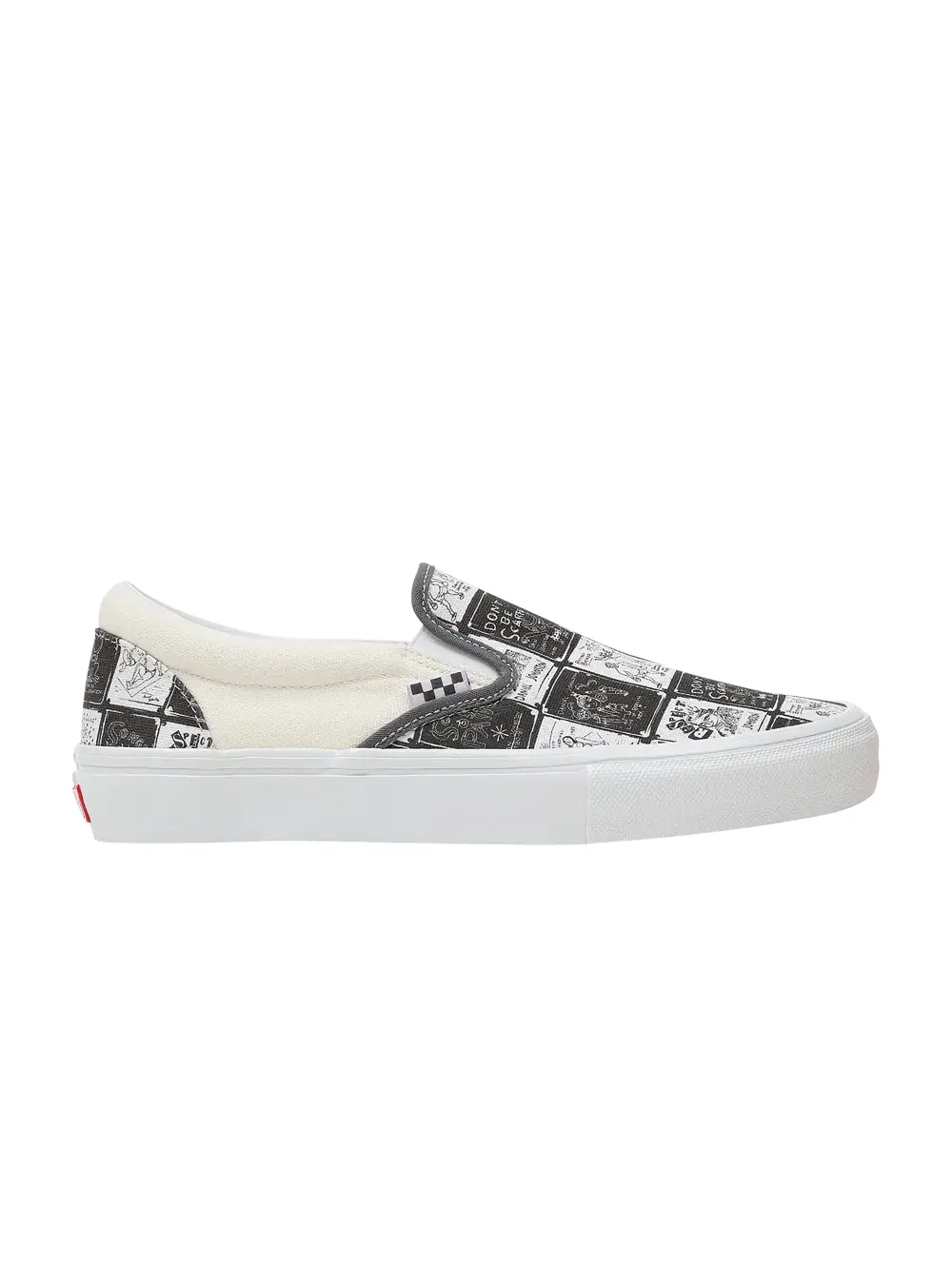 Слипоны Daniel Johnston x Skate Vans — изображение 1 из 1, вороновый