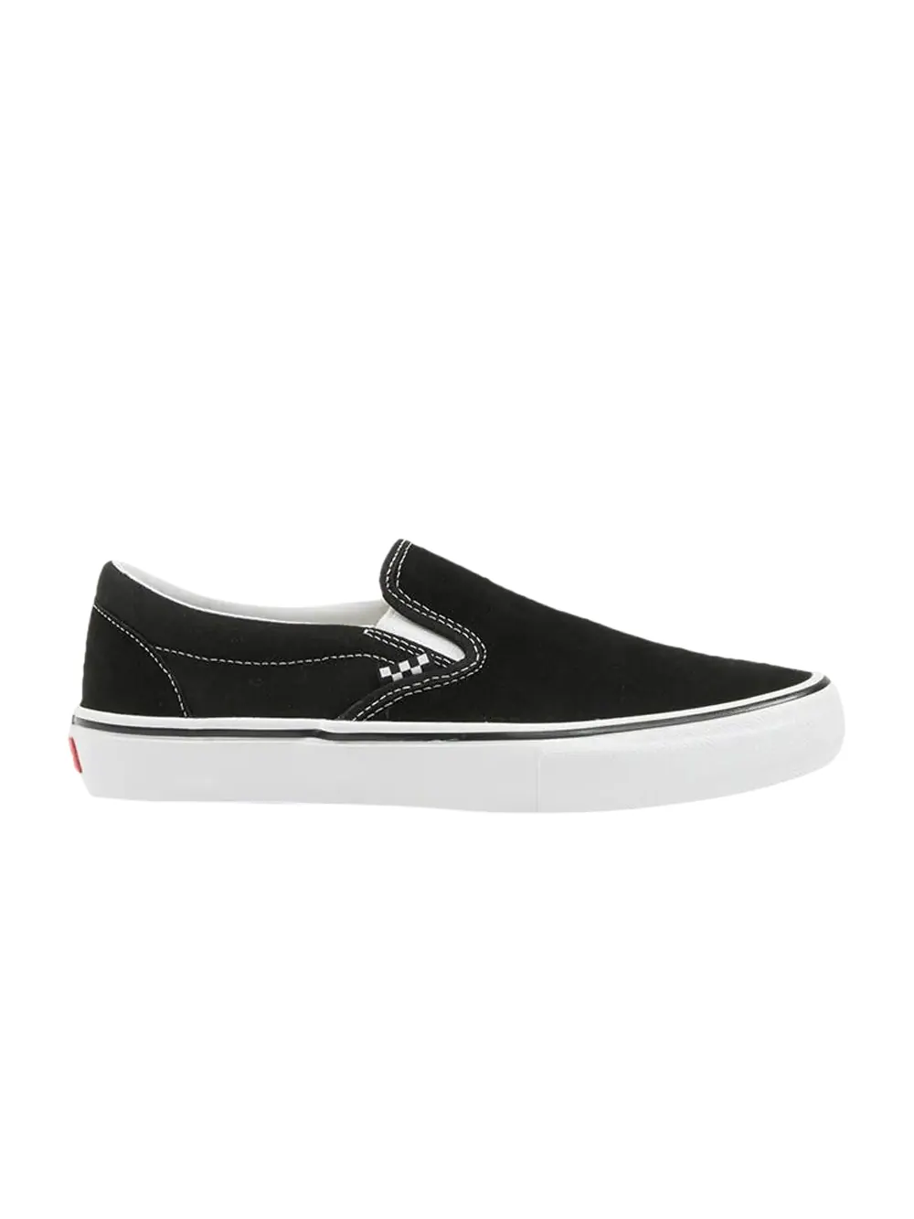 Скейт-слипоны Vans — изображение 1 из 1, черный/белый