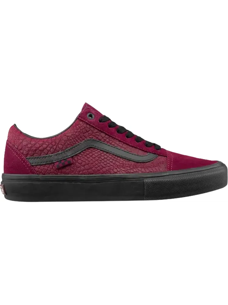 Кеды Vans Breana Geering x Skate Old Skool Port Snakeskin — изображение 1 из 1, красный