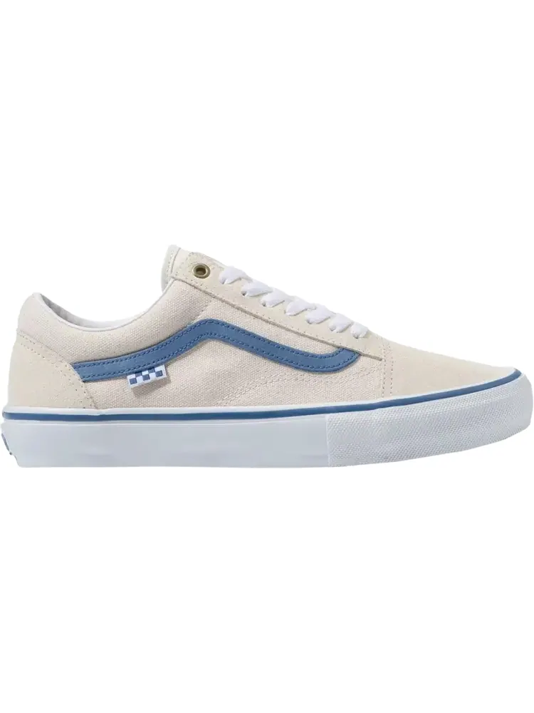 Кеды Vans Skate Old Skool Raw Canvas Blue — изображение 1 из 1, белый