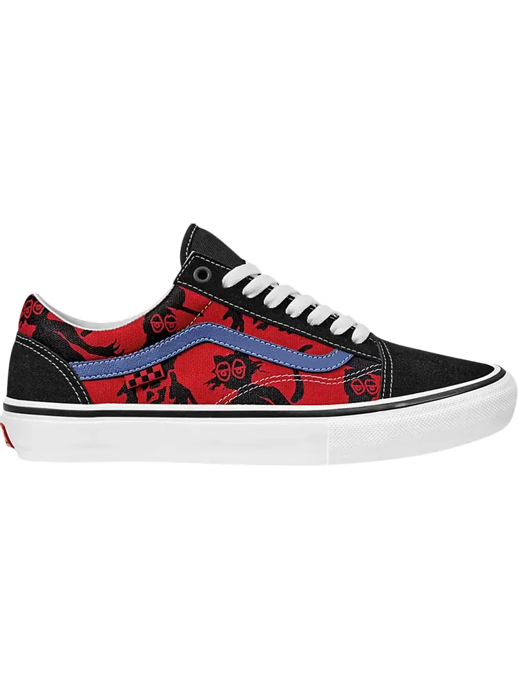 Кеды Vans Krooked x Skate Old Skool Natas For Ray Barbee — изображение 1 из 1, черный