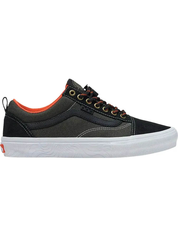 Кроссовки Spitfire Wheels x Skate Old Skool 'Black Flame' — изображение 1 из 1, черный