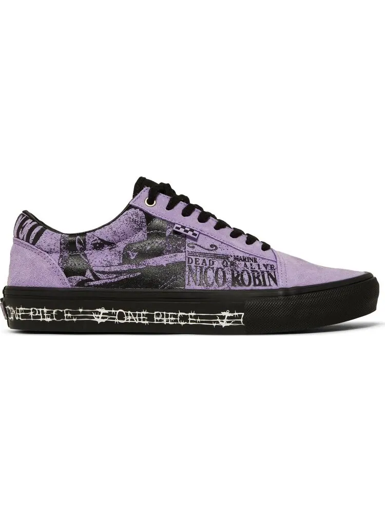 Кеды Vans Old Skool One Piece x Nico Robin — изображение 1 из 8, фиолетовый