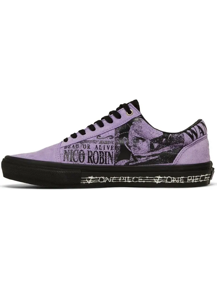 Кеды Vans Old Skool One Piece x Nico Robin — изображение 3 из 8, фиолетовый