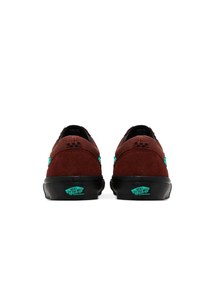 Кроссовки Vans Frog Skateboards x Skate Old Skool Brown — изображение 6 из 6, коричневый
