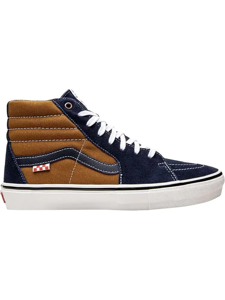 Кеды Vans Dane Reynolds x Skate Sk8-Hi Navy Golden Brown — изображение 1 из 1, синий