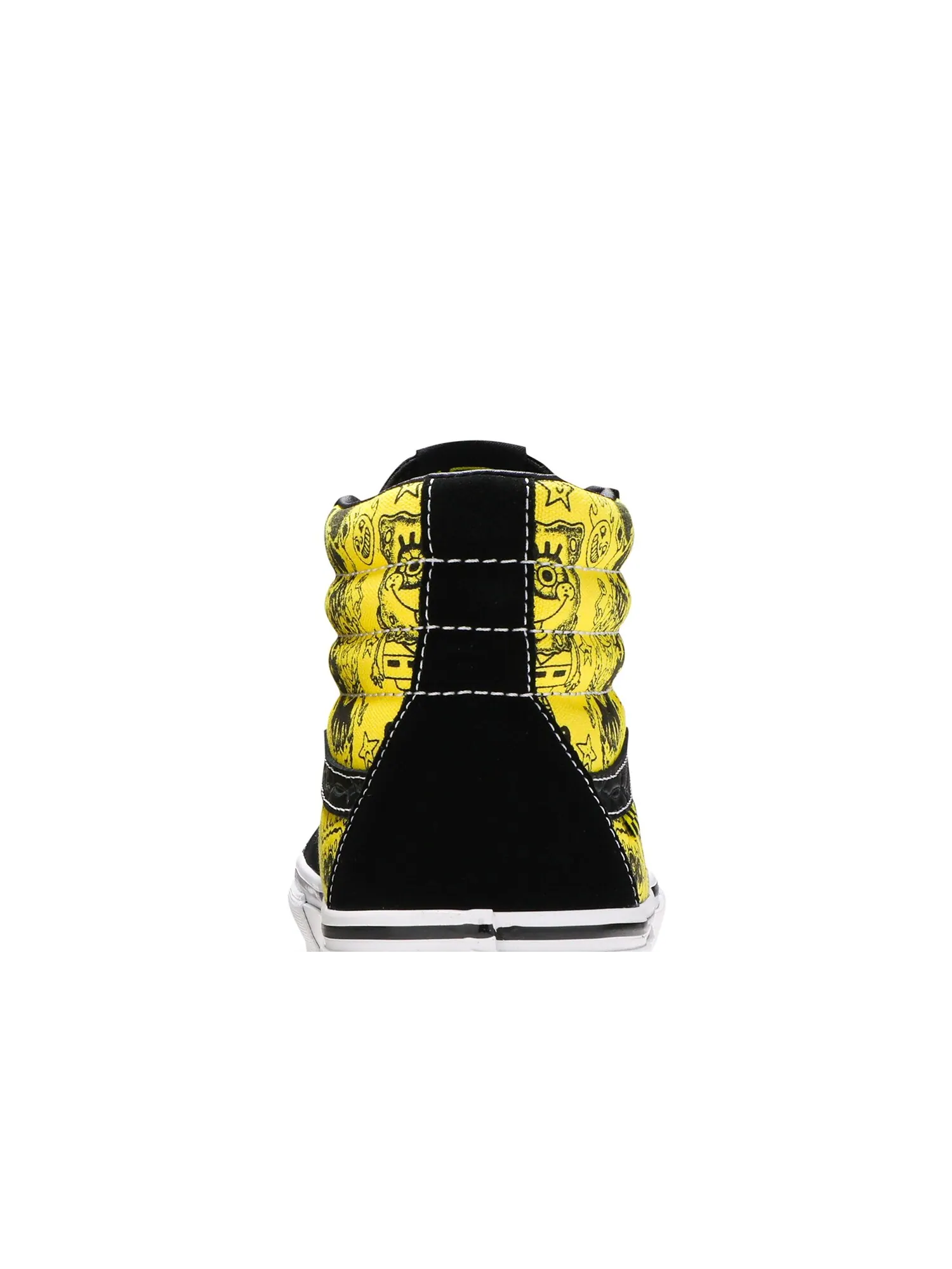 Кроссовки Mike Gigliotti x SpongeBob SquarePants x Skate Sk8-Hi Vans — изображение 7 из 8, черный/желтый