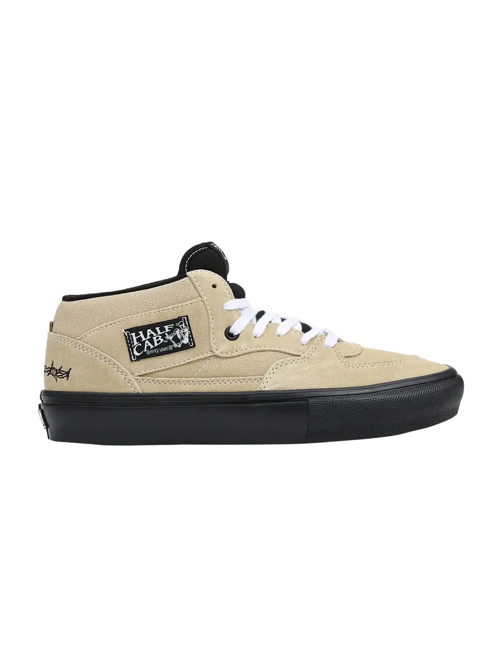 Кроссовки Elihah Berle x Skate Half Cab Vans — изображение 1 из 1, черный