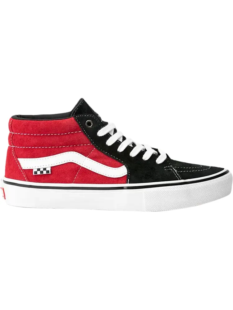 Кеды Vans Skate Grosso Mid Black Red — изображение 1 из 1, черный