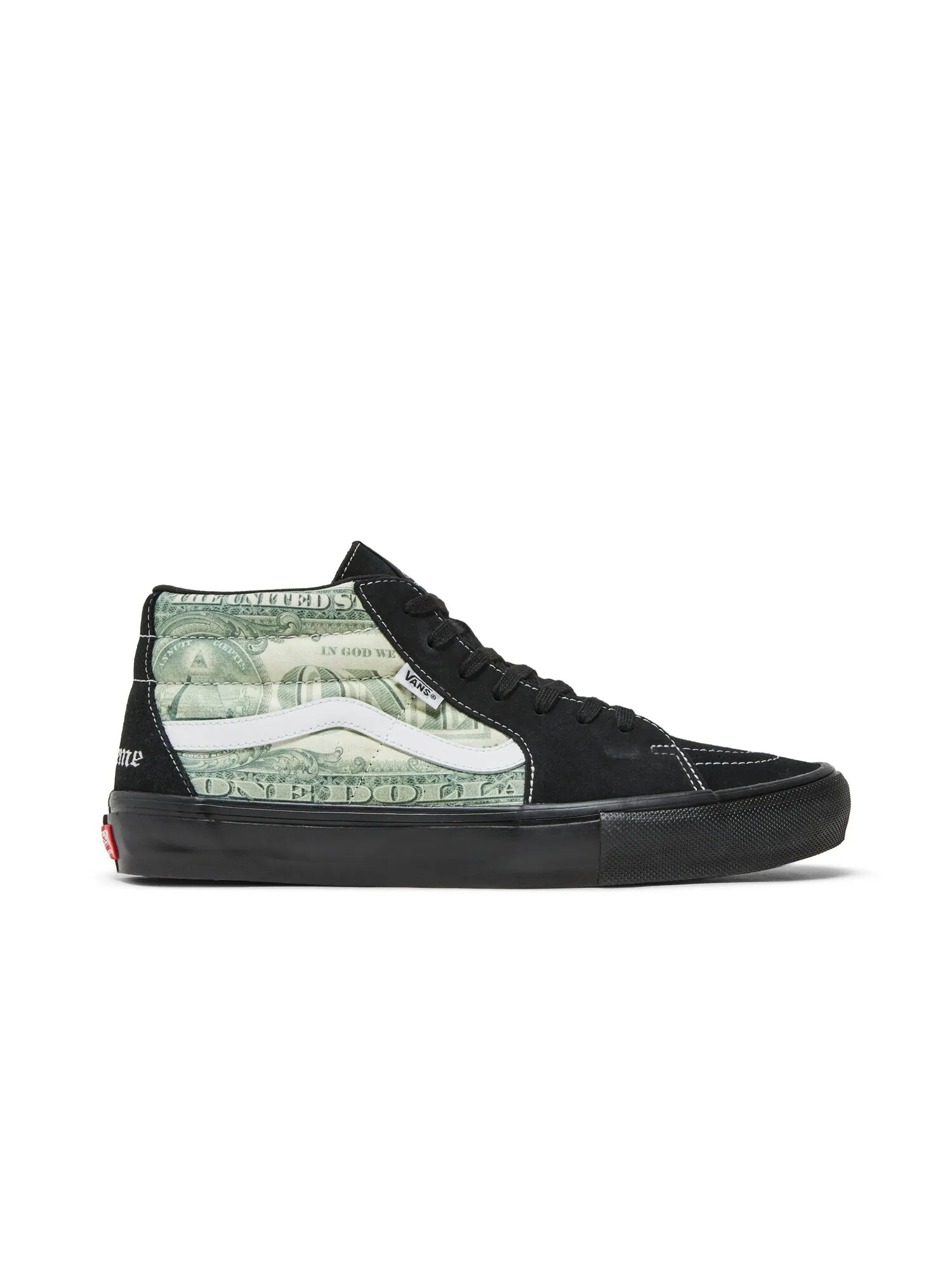 Кроссовки Supreme x Skate Grosso Mid Vans — изображение 1 из 8, черный