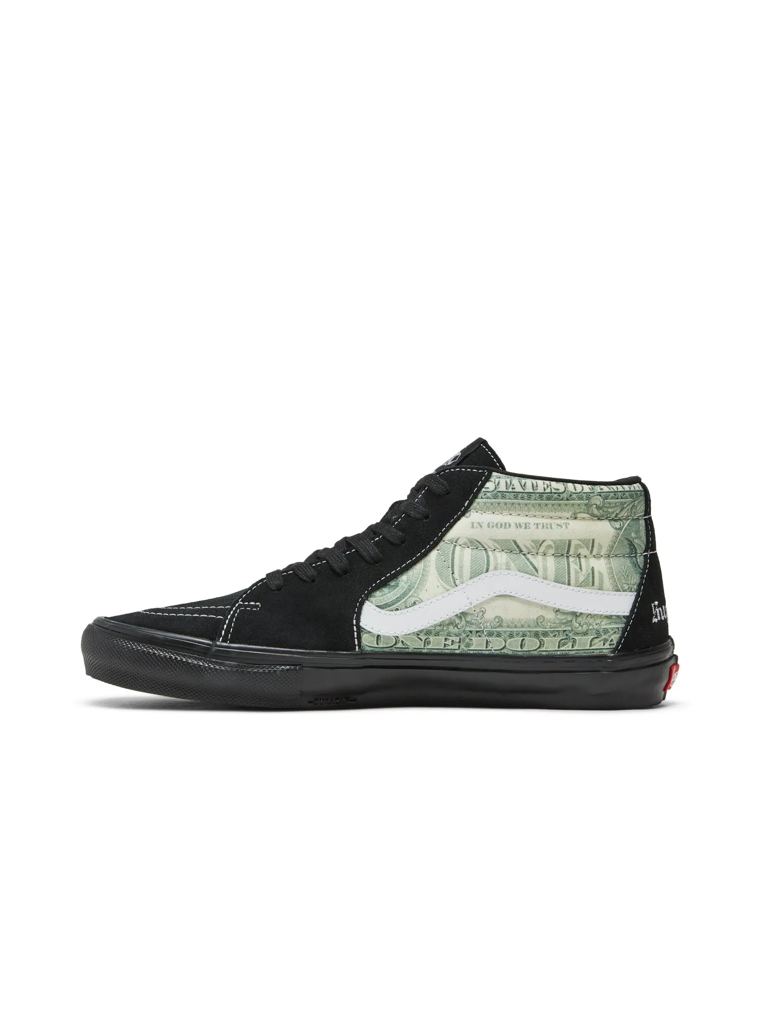 Кроссовки Supreme x Skate Grosso Mid Vans — изображение 3 из 8, черный