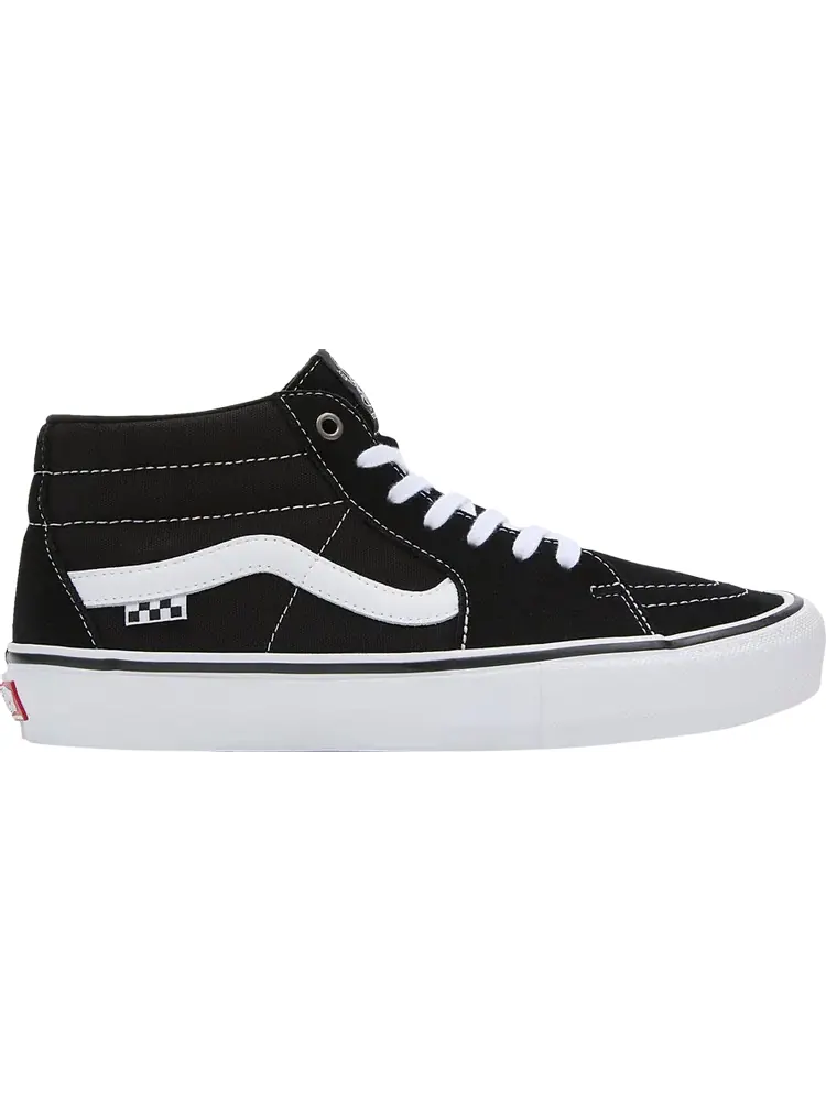 Кроссовки Skate Grosso Mid 'Black White' — изображение 1 из 1, черный