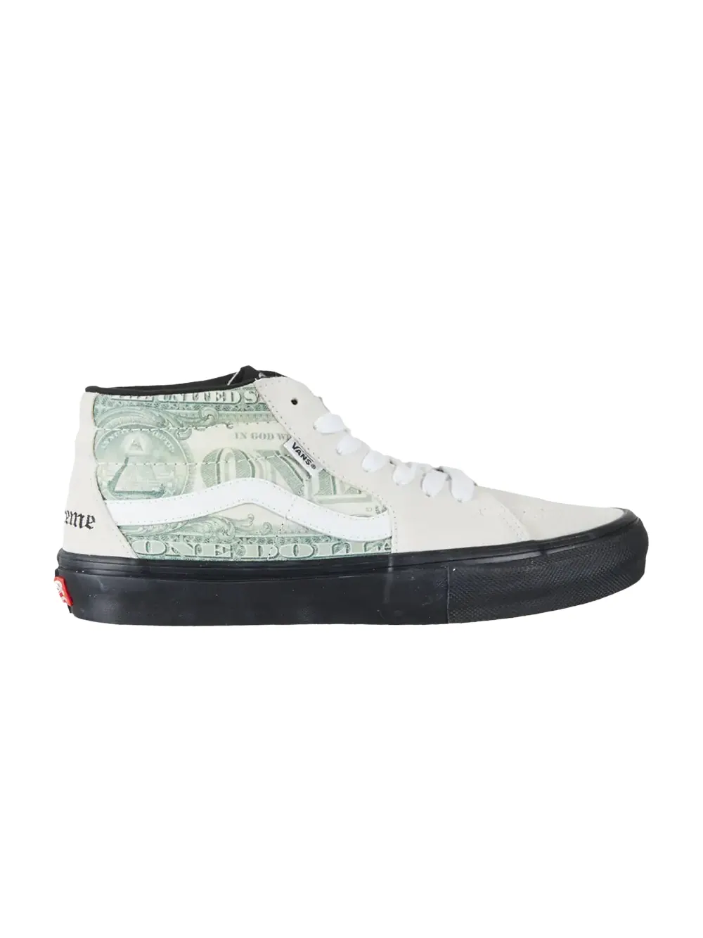 Кроссовки Supreme x Skate Grosso Mid Vans — изображение 1 из 1, белый